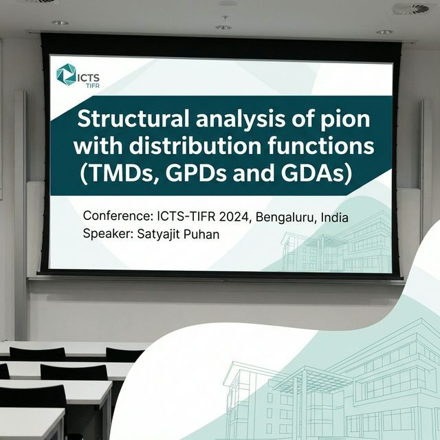 ICTS-TIFR 2024 — Bengaluru