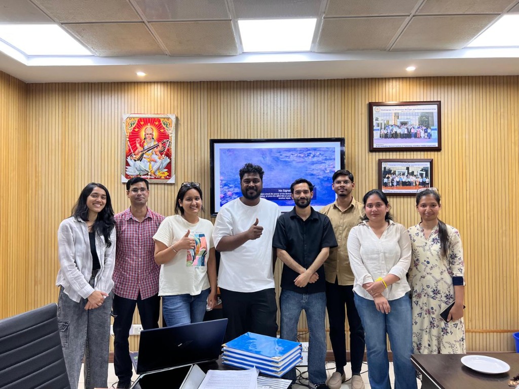 Post-Defense Celebration with Research Group, NIT Jalandhar