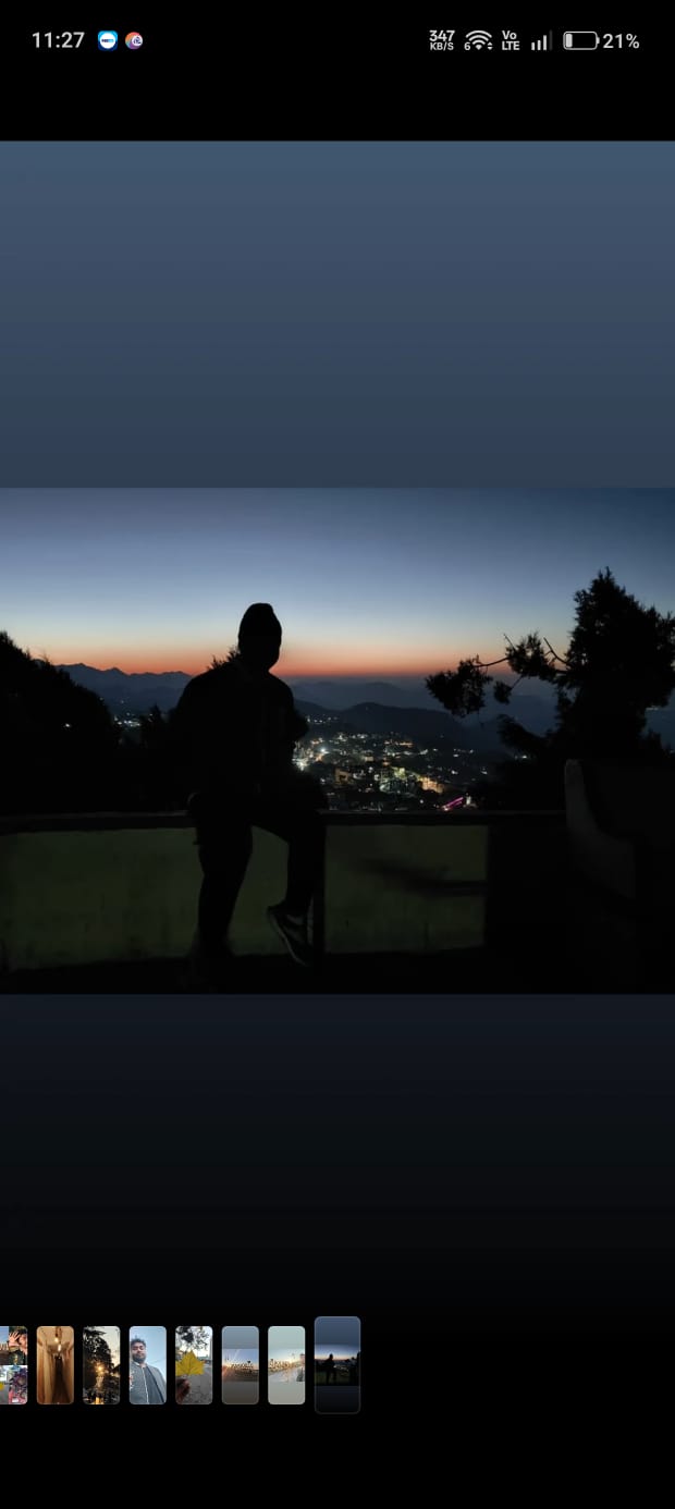 Hilltop Sunset, Dharamshala